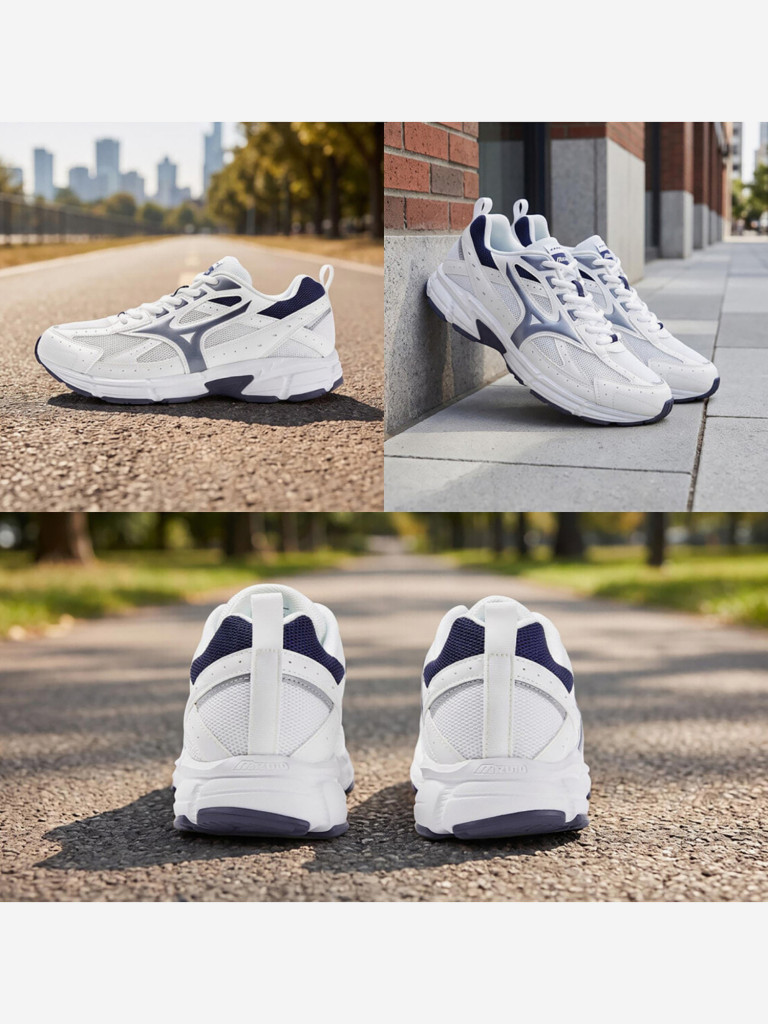 Кроссовки мужские Mizuno Speed Textile Synthetic Leather Abrasion