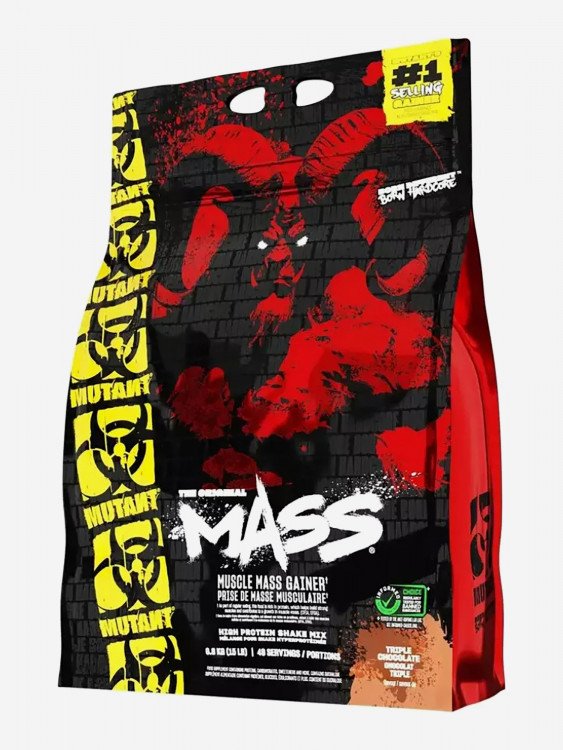 Гейнер Mutant Mass тройной шоколад 6,8 кг.