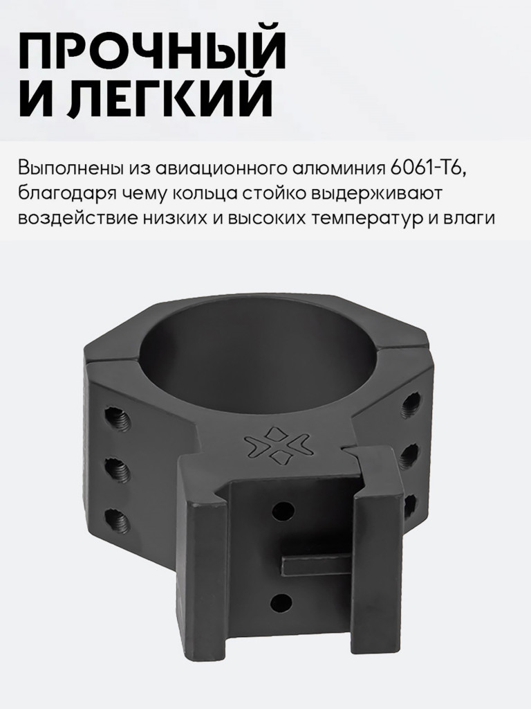 Кольца для прицела 34 мм Vector Optics средние