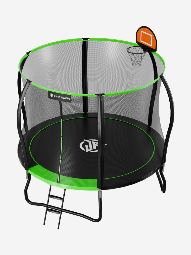 Каркасный батут Jump Power 8 ft Pro Stable Point Green