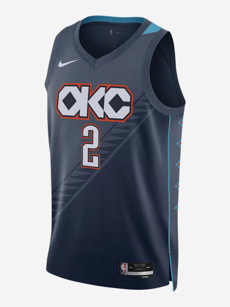 Майка баскетбольная Nike Shai Gilgeous-Alexander Oklahoma City Thunder City Edition