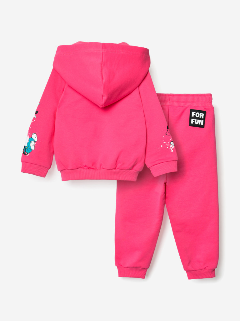 Комплект для девочек: толстовка, брюки PlayToday