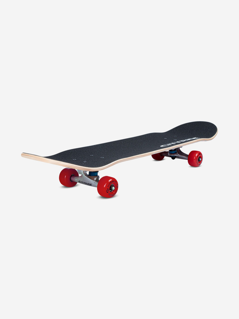 Скейтборд CITYRIDE, дека клен 9 слоев, размер 31"*8", колеса: 54*36мм, PU, ABEC-7, JB4200179