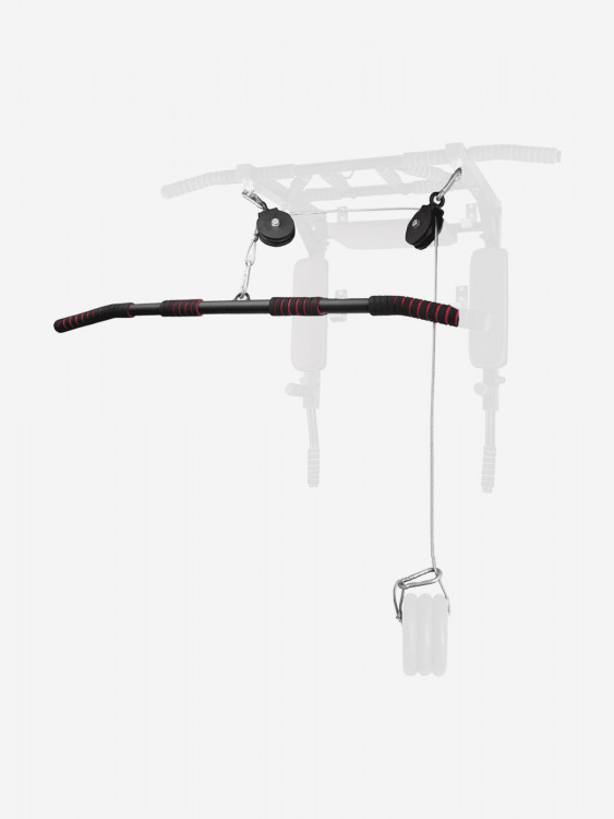 Блочная система для турника SportLim 3 в 1 Черный