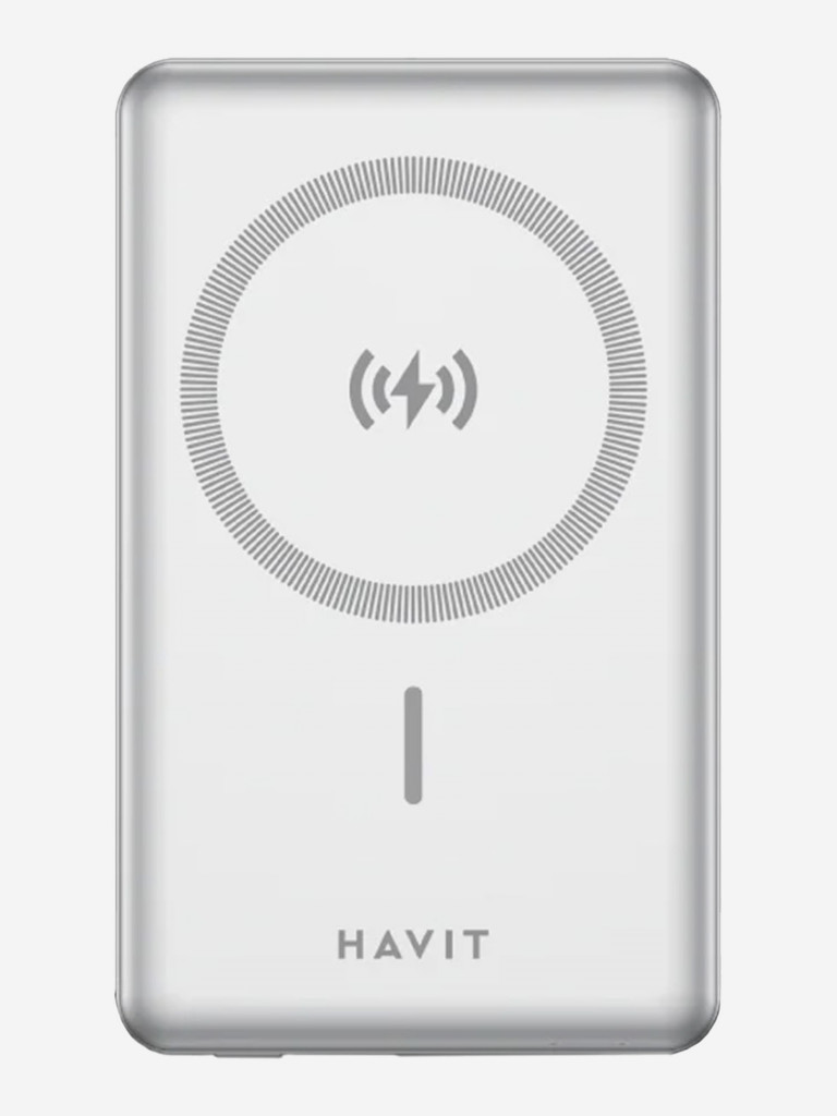 Внешний аккумулятор HAVIT PB5203 SL с беспроводной зарядкой на 10000 мАч
