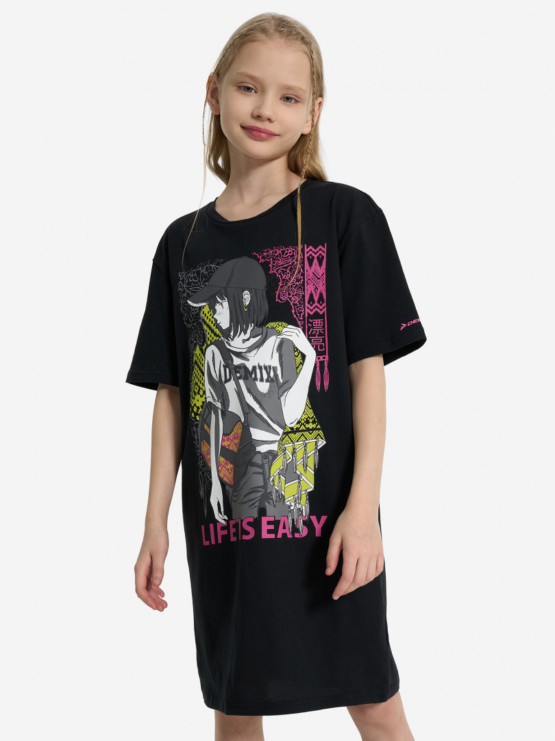 Платье для девочек Demix Черный 749₽