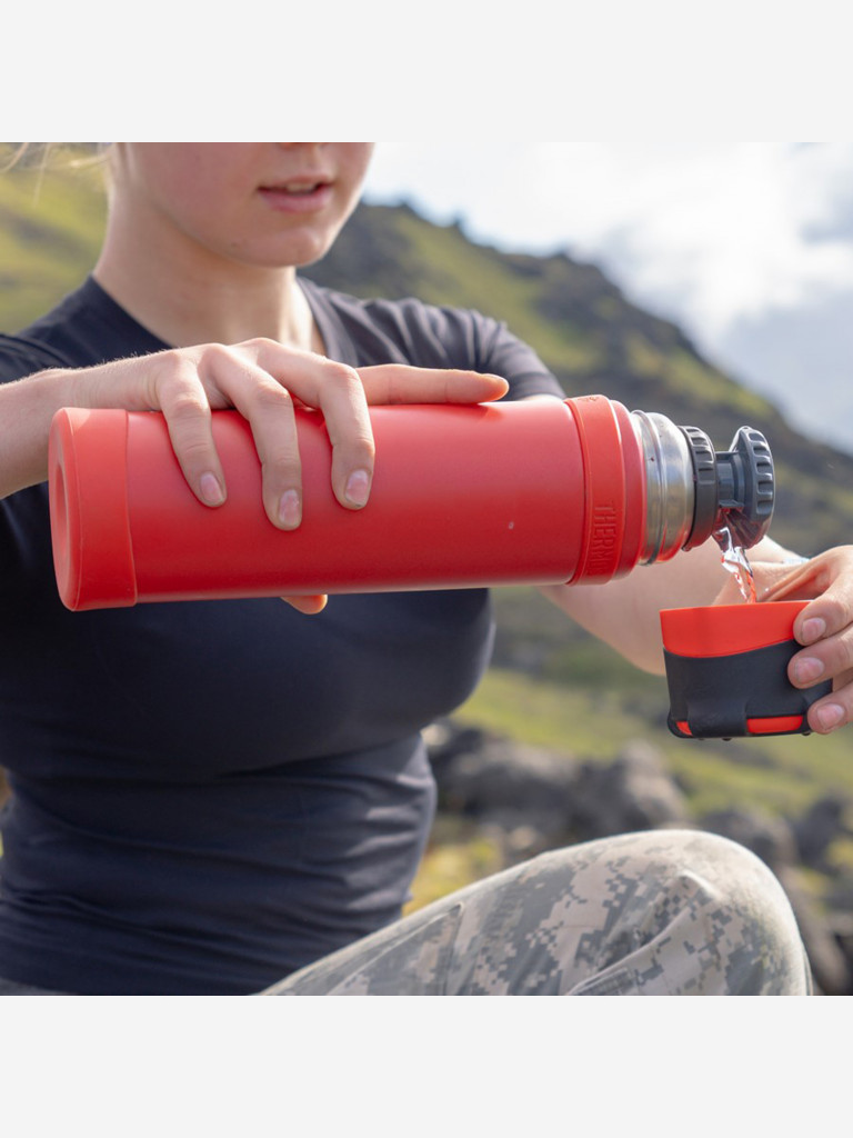 Термос для чая лёгкий 900 мл THERMOS FFX-901 красный