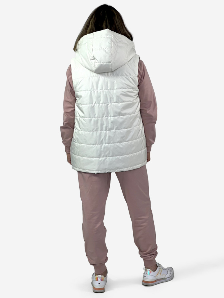 Жилетка женская утепленная двусторонняя с капюшоном Pater'c Legion