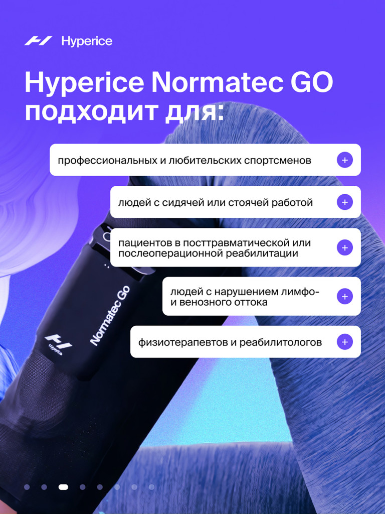 Бандаж для прессотерапии голени Hyperice Normatec Go