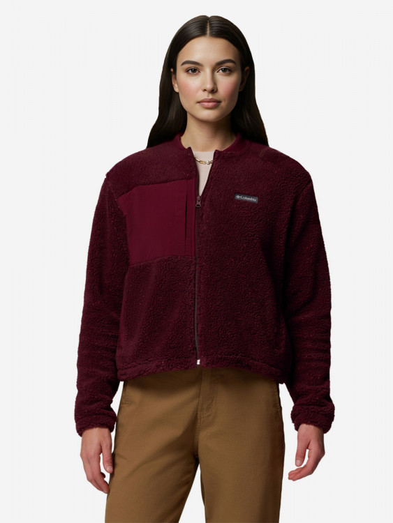 Джемпер флисовый женский Columbia Stellar Path Fleece Bomber Full Zip