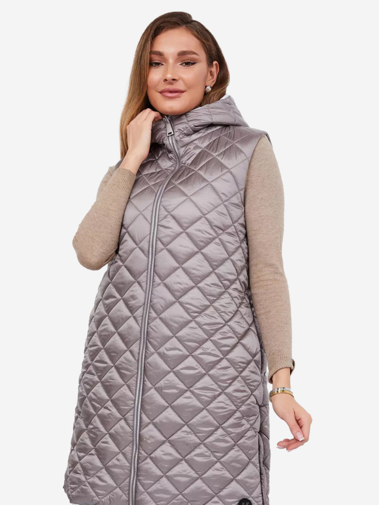 Жилет двухсторонний утепленный с капюшоном KATEN