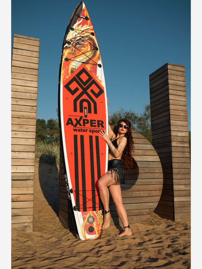 Сапборд двухслойный AXPER PRO Dragon Touring 12.6