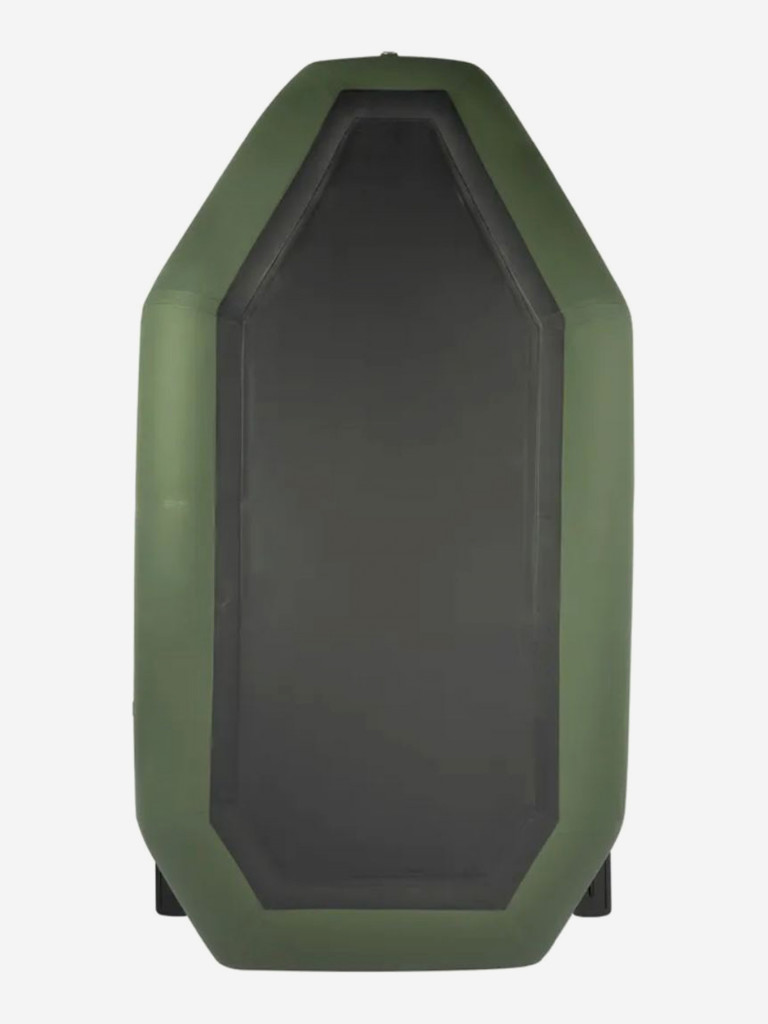 Надувная гребная лодка ПВХ Yukona 260 GT под мотор, зеленая