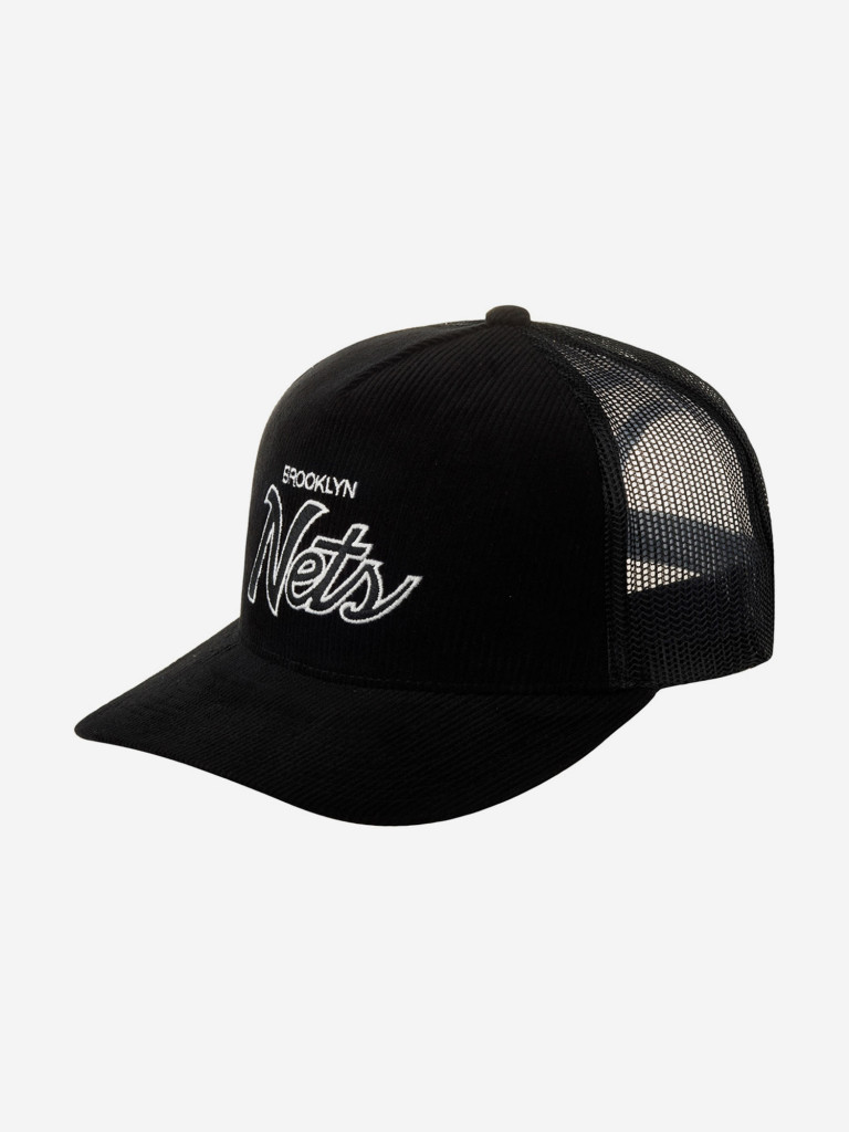 Бейсболка с сеточкой MITCHELL NESS HHSS6002-BNEYYPPPBLCK Brooklyn Nets NBA (черный)