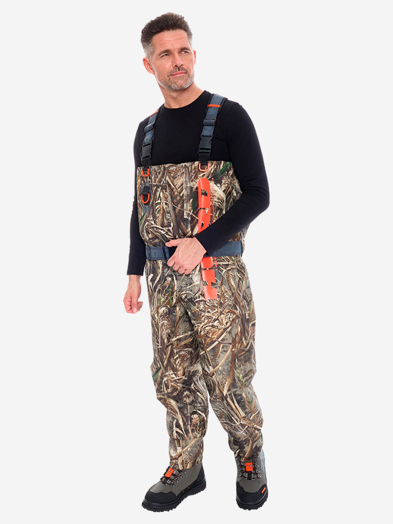 Мембранные вейдерсы Hord The 5 Camo, полиэстер, водонепроницаемые