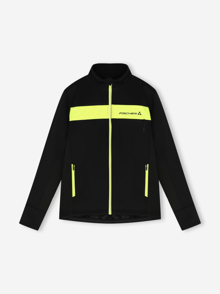 Куртка для беговых лыж для мальчиков Fischer Softshell Warm
