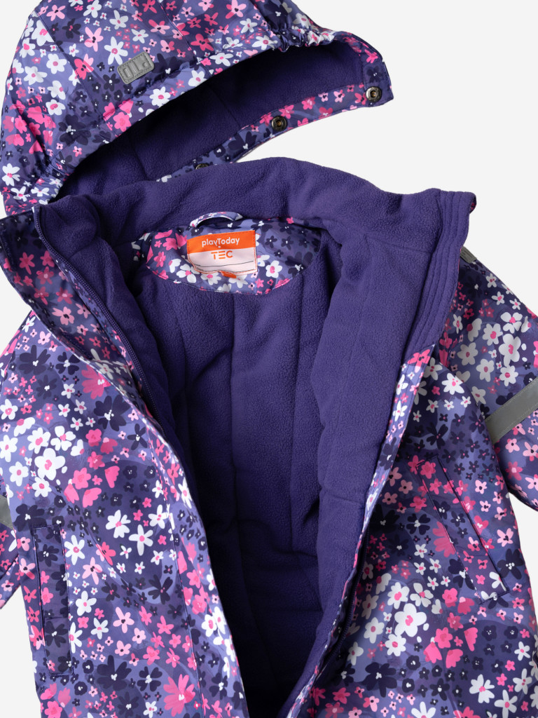 Комбинезон зимний для девочек PlayToday