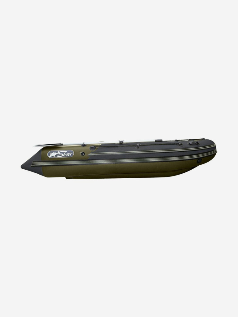Лодка Reef Skat Triton (Риф Скат Тритон) 370 без фальшборта, хаки-серая