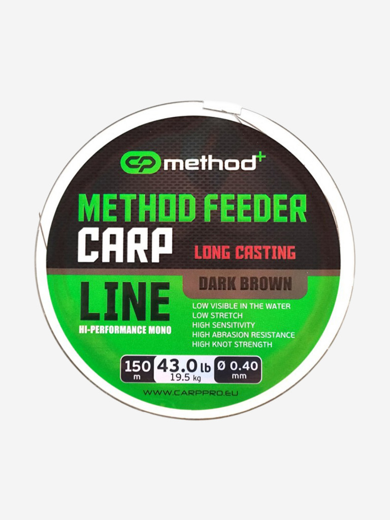 Леска Method+ Method Feeder Carp CARP PRO 150м 0.40мм