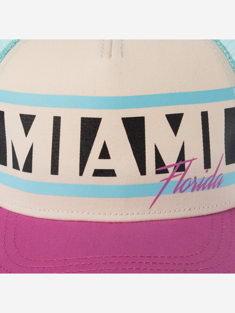 Бейсболка с сеточкой AMERICAN NEEDLE SMU730A-MIAM Miami Sinclair