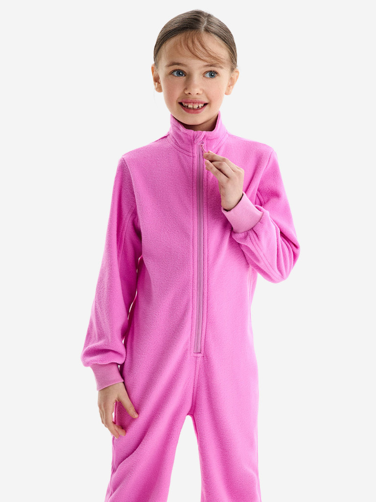 Комбинезон флисовый для девочки PULKA