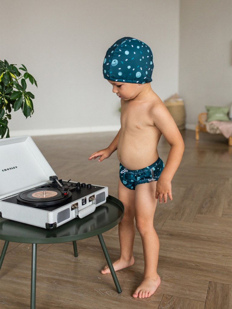 Шапочка для плавания детская текстильная "Мамин Я"