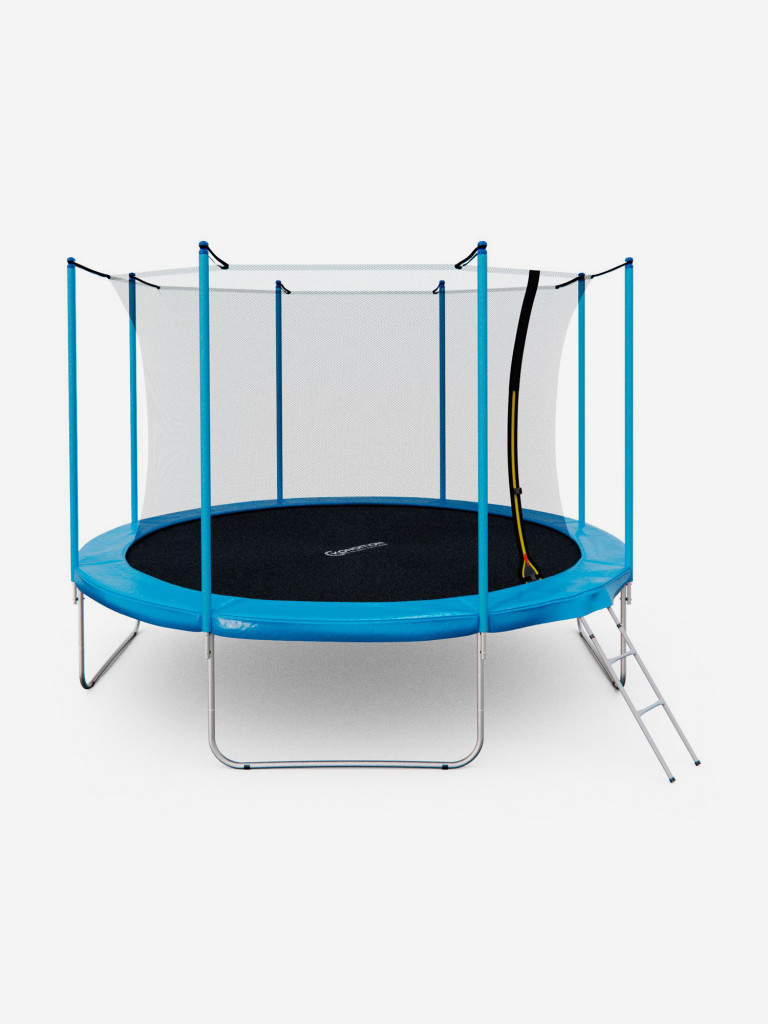 Батут каркасный с сеткой DFC Kondition 12 ft с лестницей