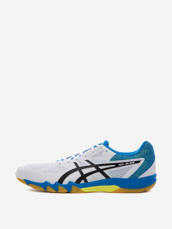 Кроссовки мужские ASICS Gel-Blade 7 белый/чёрный цвет — купить за 2399 руб. со скидкой 70 %, отзывы в интернет-магазине Спортмастер