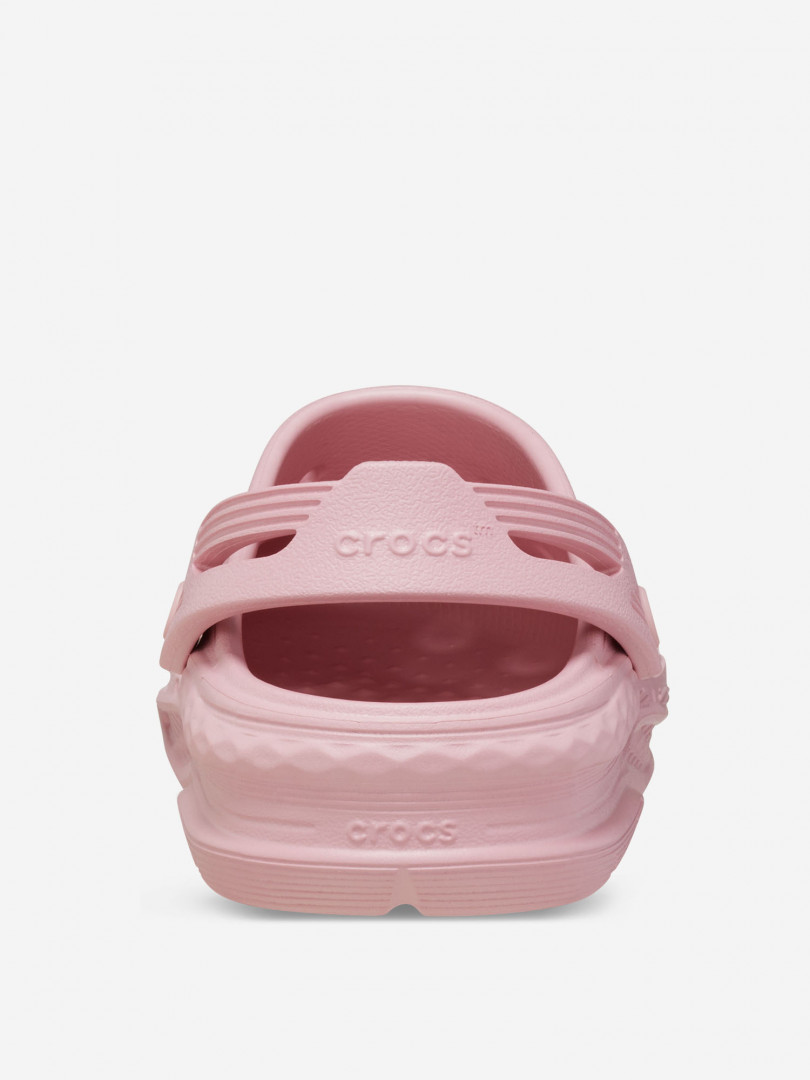 Сабо для девочек Crocs Off Grid Clog K 30556350299 Розовый, размер 34, 35,33, 34,38, 39,31, 32, фото 3