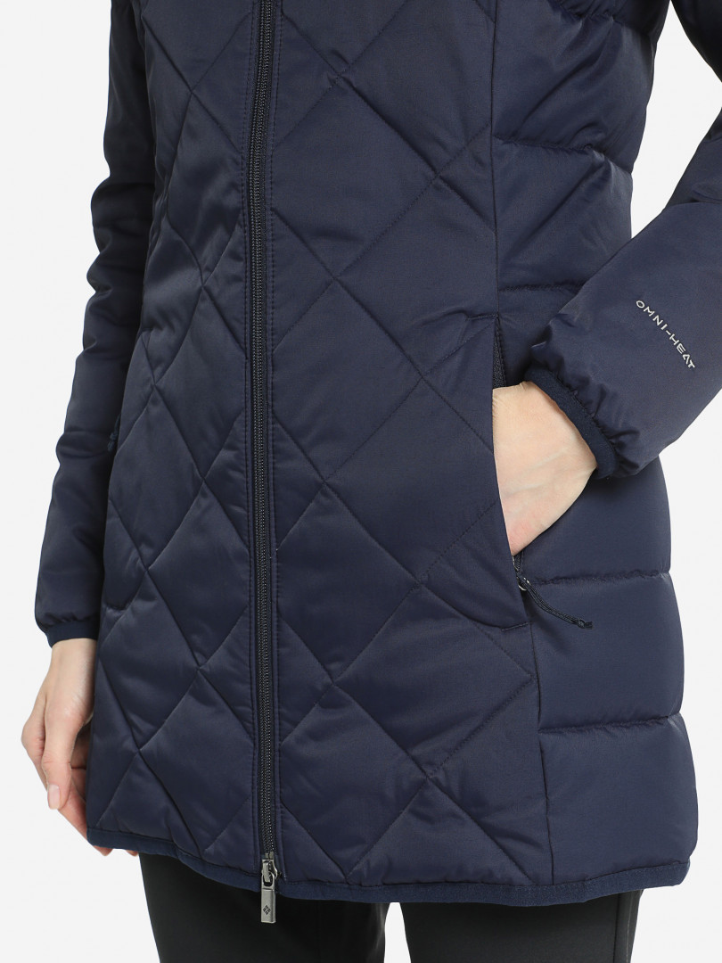 фото Куртка пуховая женская columbia ashbury down ii jacket, синий