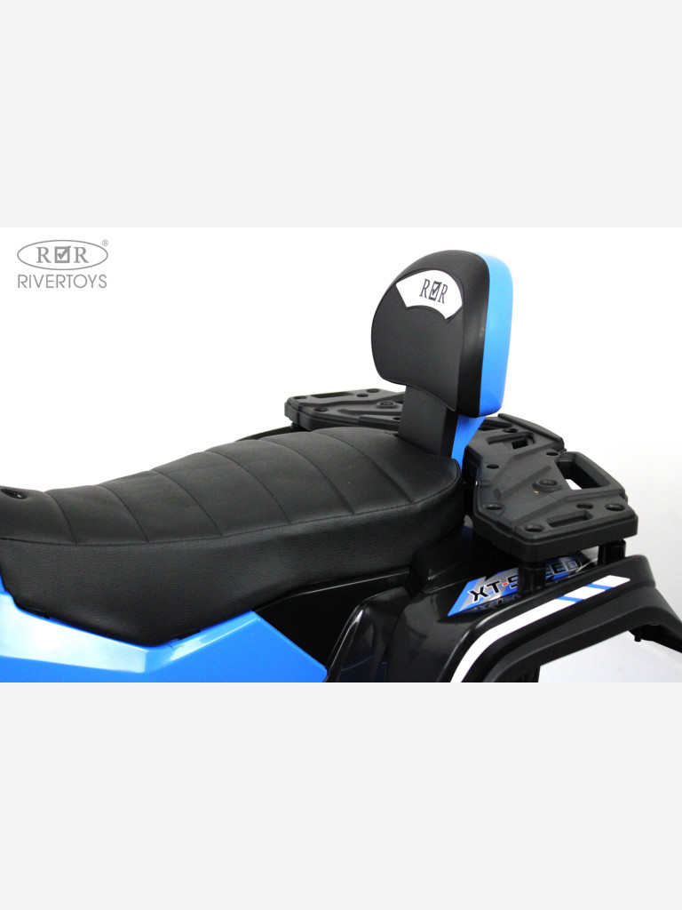 Детский электроквадроцикл RIVERTOYS T001TT 4WD синий