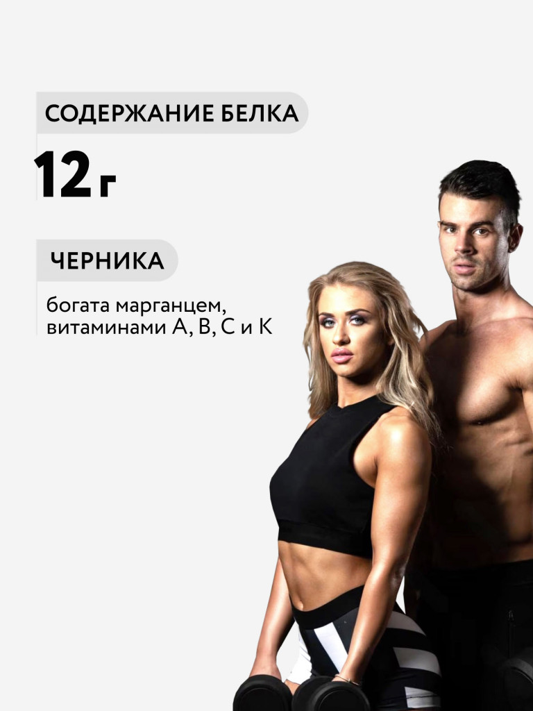 Протеиновые батончики без сахара в белом шоколаде Черничный Йогурт Hi Protein Fitness SHOCK, 12 шт