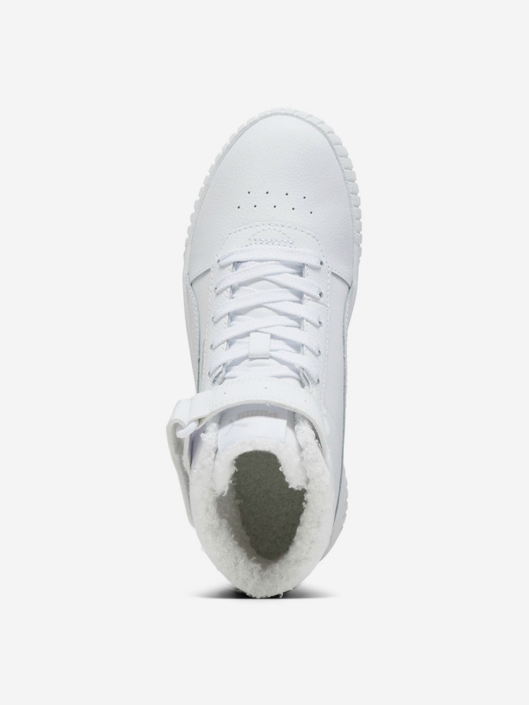 Кеды утепленные для девочек PUMA Carina 2.0 Mid Fur Jr