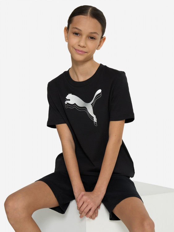 Футболка для девочек PUMA Metallic