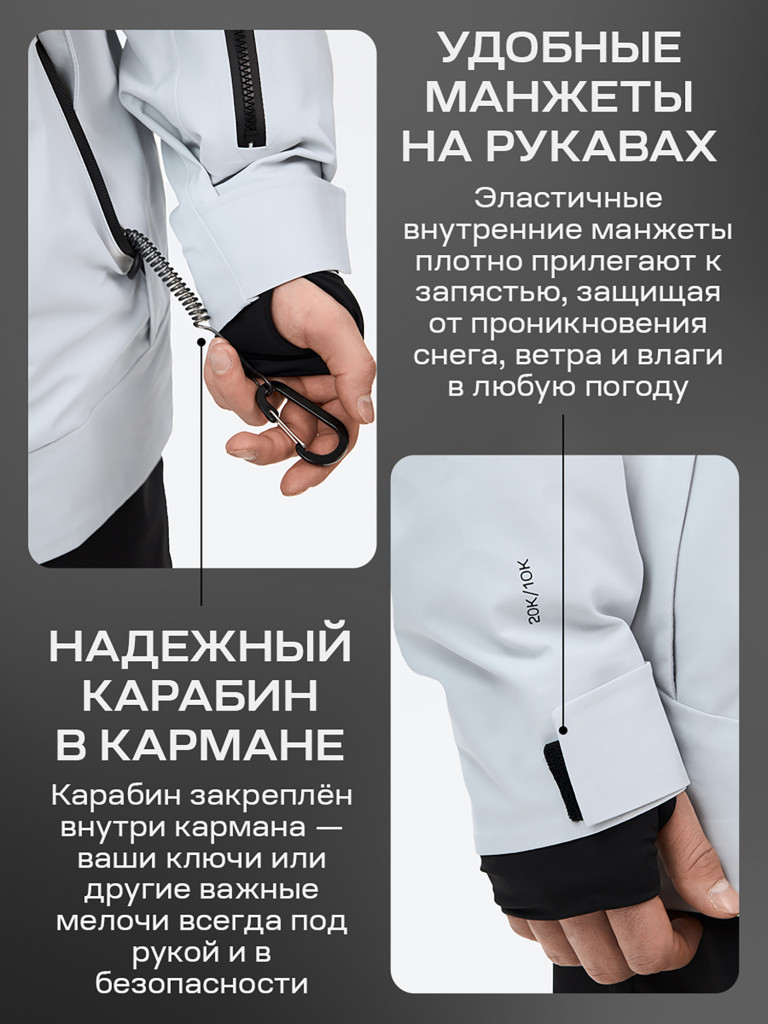 Куртка унисекс XVOYA 3L мембрана