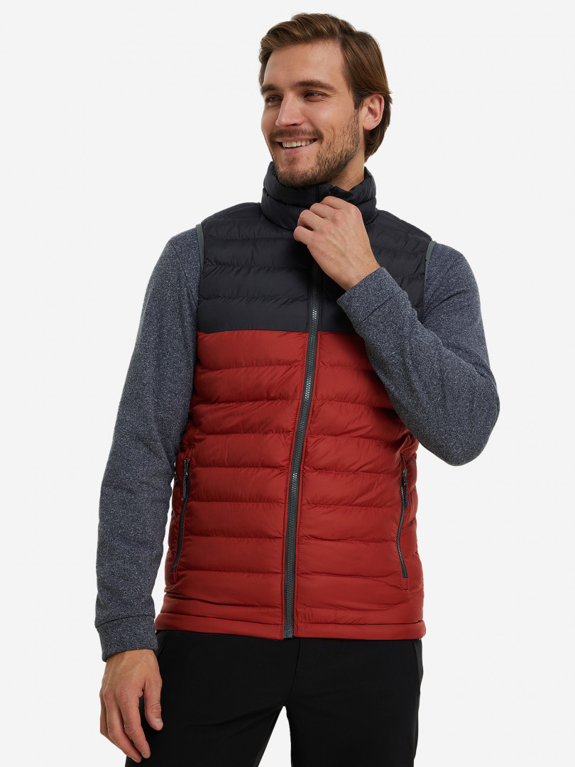 фото Жилет мужской columbia powder lite vest, красный