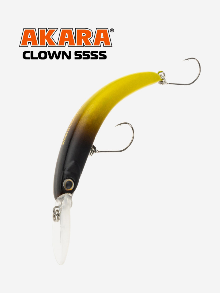 Воблер Akara Clown медленно-тонущий, на форель 55 мм. 2,5 гр. A257
