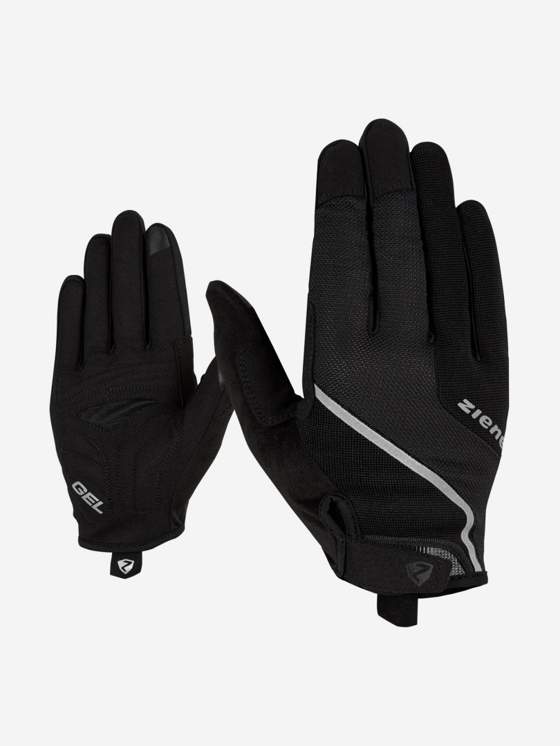 Перчатки велосипедные Ziener Clyo Touch Long, Черный
