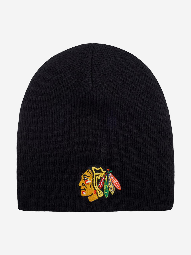 Шапка без отворота AMERICAN NEEDLE 42822A-CBH Chicago Blackhawks Cuffless