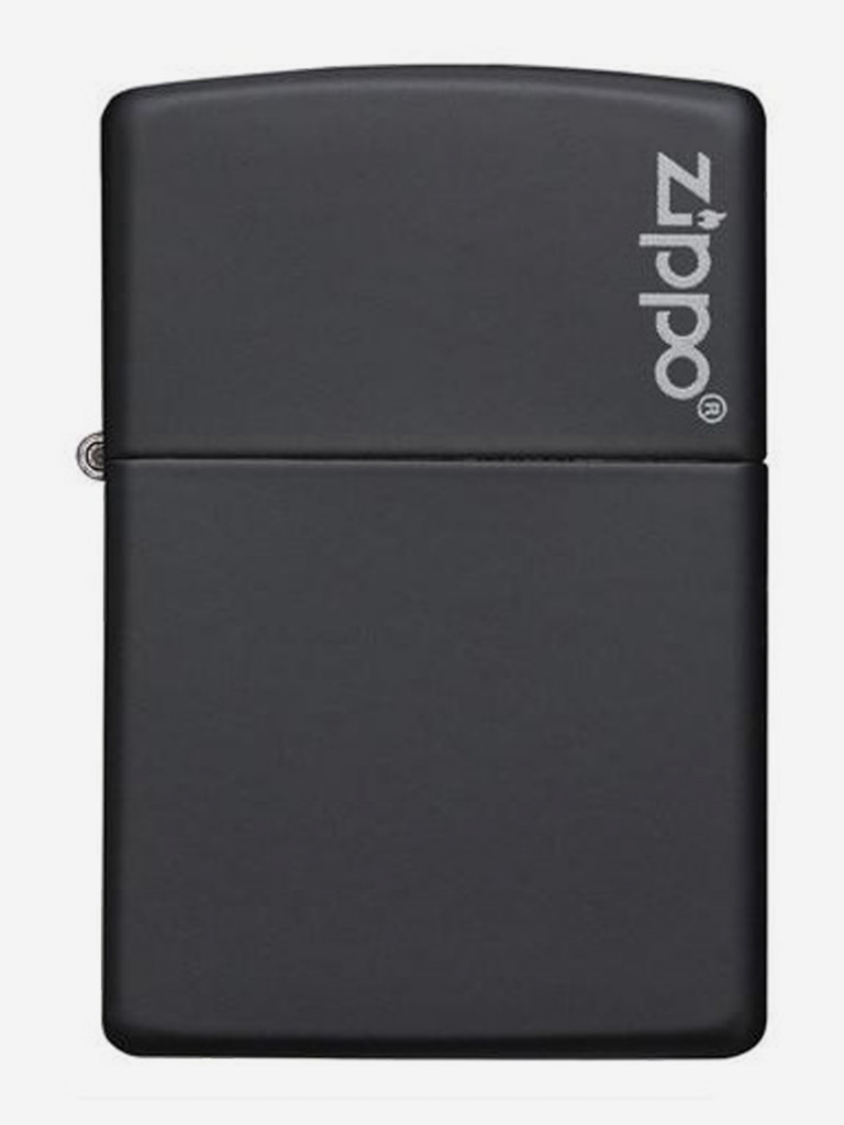 Зажигалка Zippo 218ZL Classic Black Matte, черная матовая