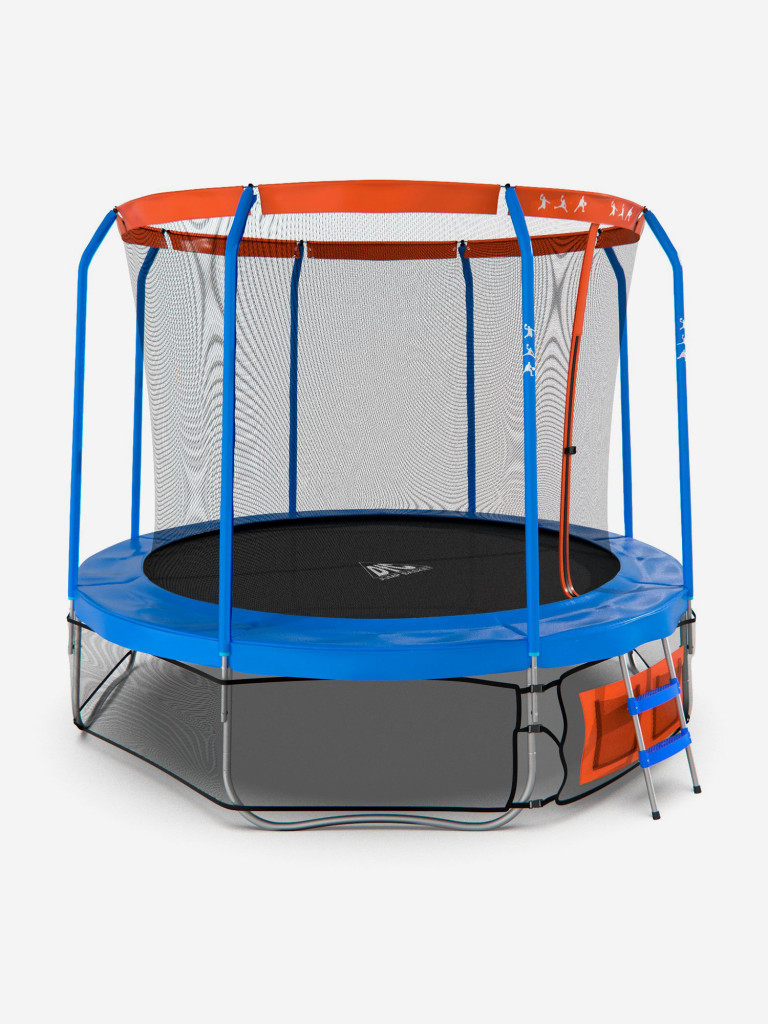 Батут DFC JUMP BASKET 14ft внутренняя сетка, лестница (427cм)
