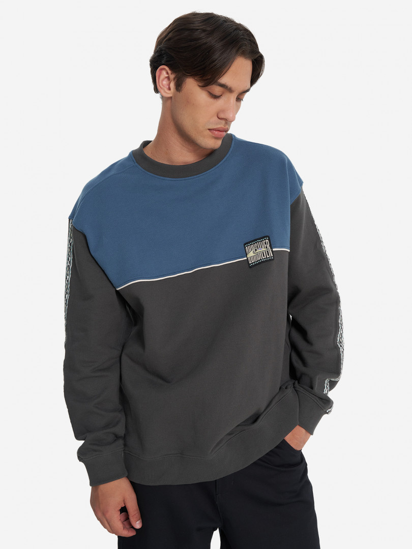 Свитшот мужской Quiksilver Global Heat Серый 4899₽