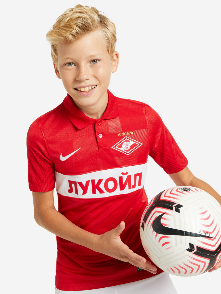 Футболка для мальчиков Nike Spartak Moscow 2021/22 Stadium Home