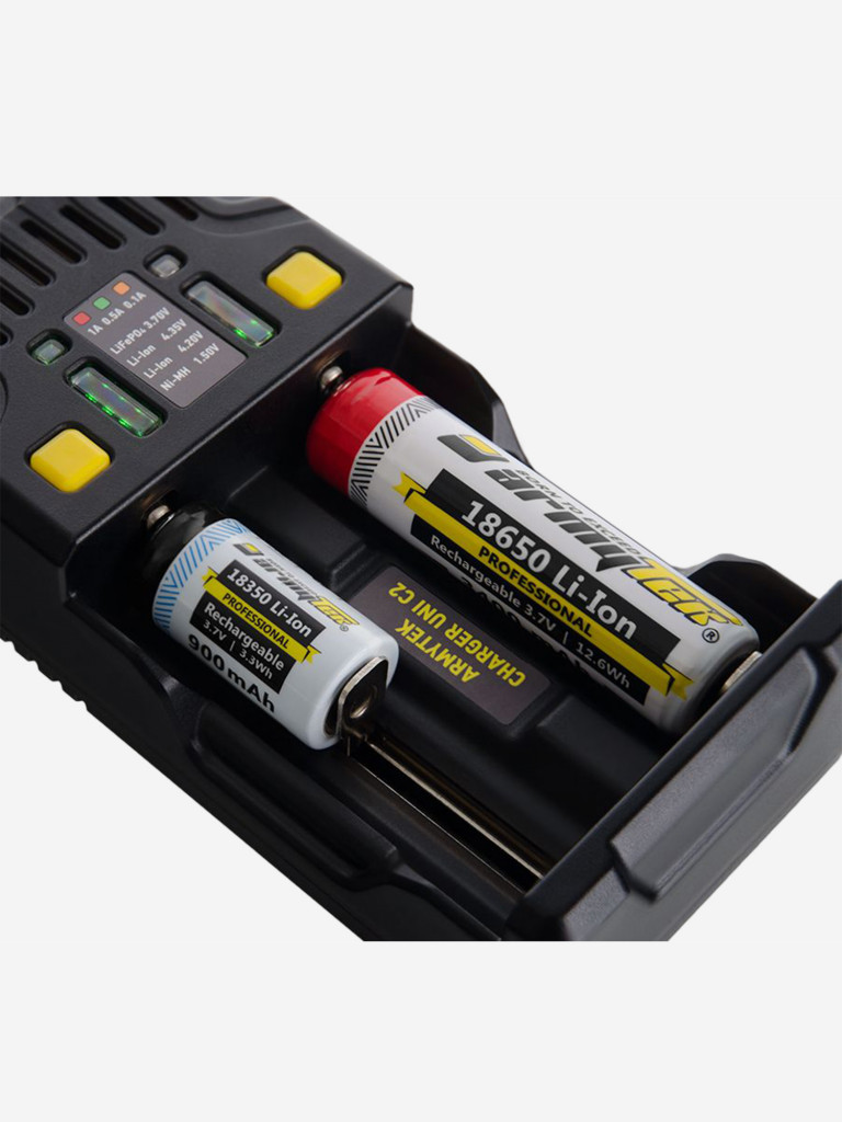 Зарядное устройство Armytek Uni C2, универсальное 2 канальное