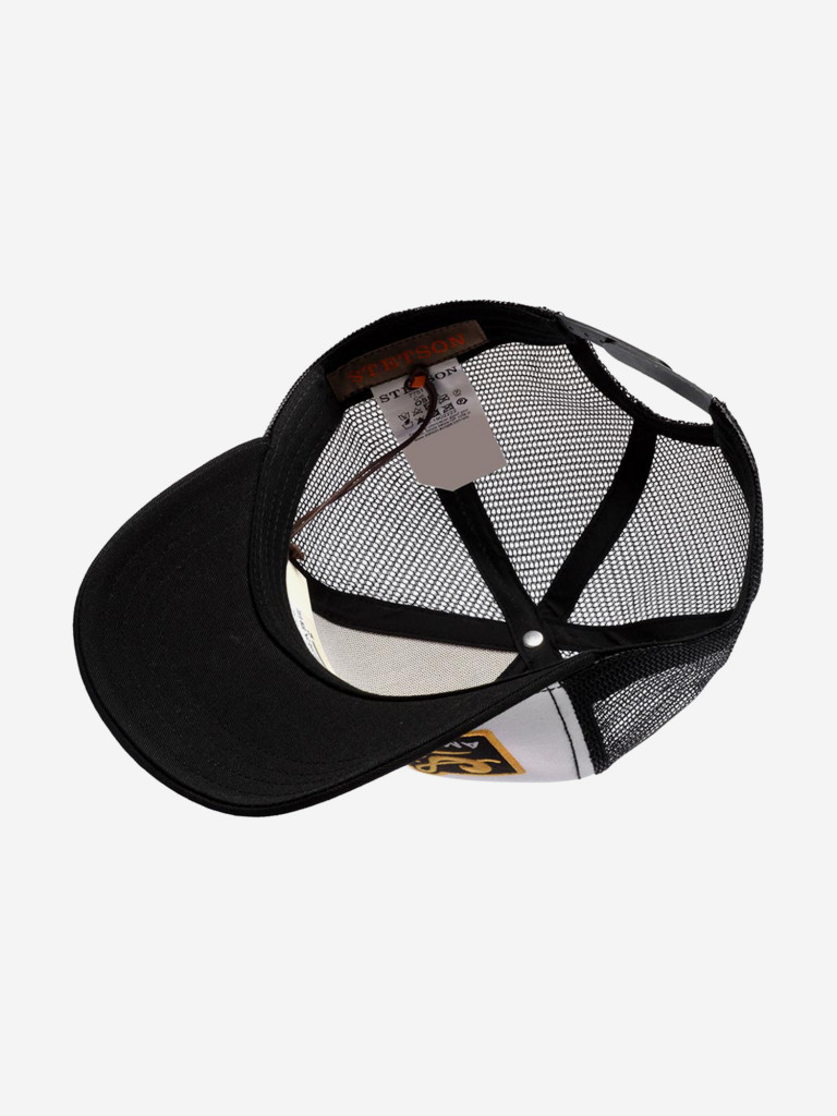 Бейсболка с сеточкой STETSON 7751103 TRUCKER CAP AMERICAN HERITAGE (черный)