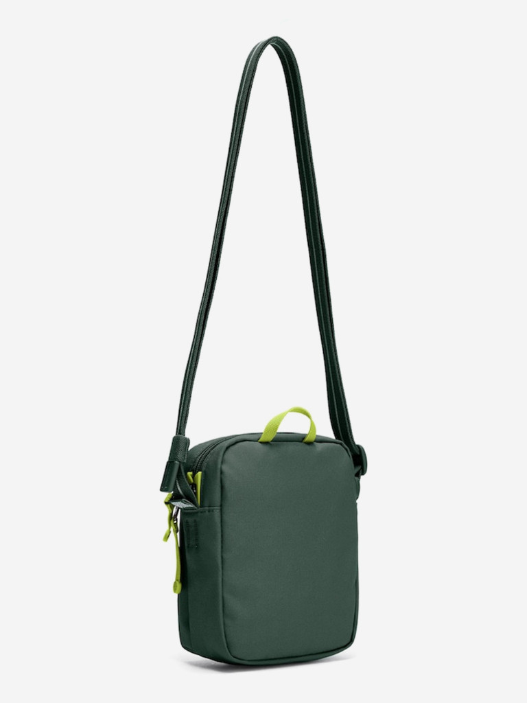 Сумка антивор Pacsafe GO Micro Crossbody, зеленый, 1,5 л.
