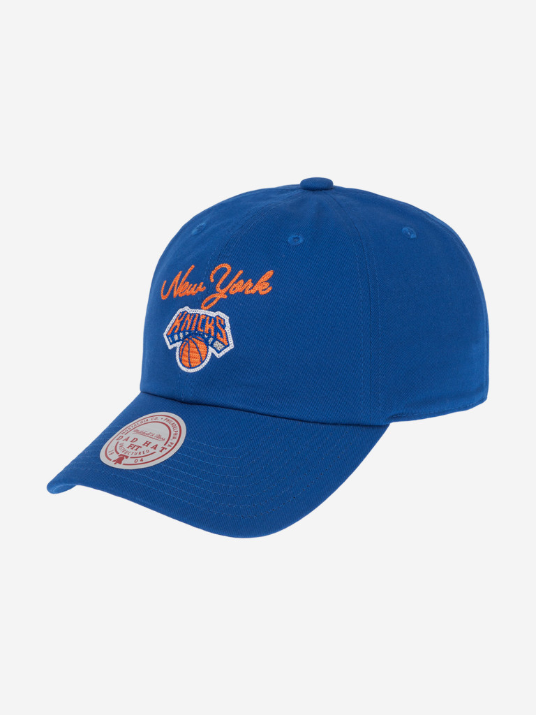 Бейсболка MITCHELL NESS HD10409-NYKBLUE New York Knicks NBA (синий)