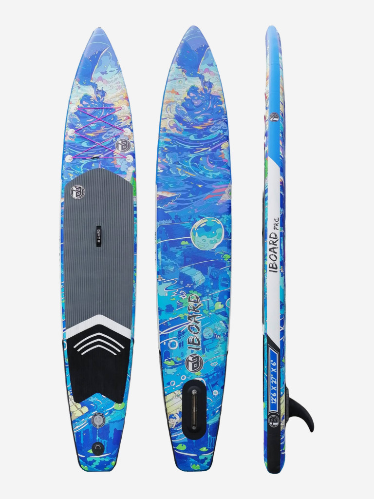 SUP-доска iBOARD PRO Wave 12,6