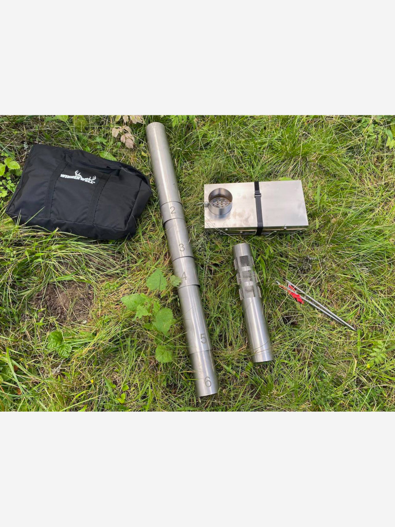 Складная туристическая печь Winnerwell Fastfold Plus Nested Pipe Medium