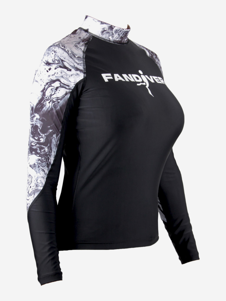 Гидромайка лайкровая женская FANDIVER Marble